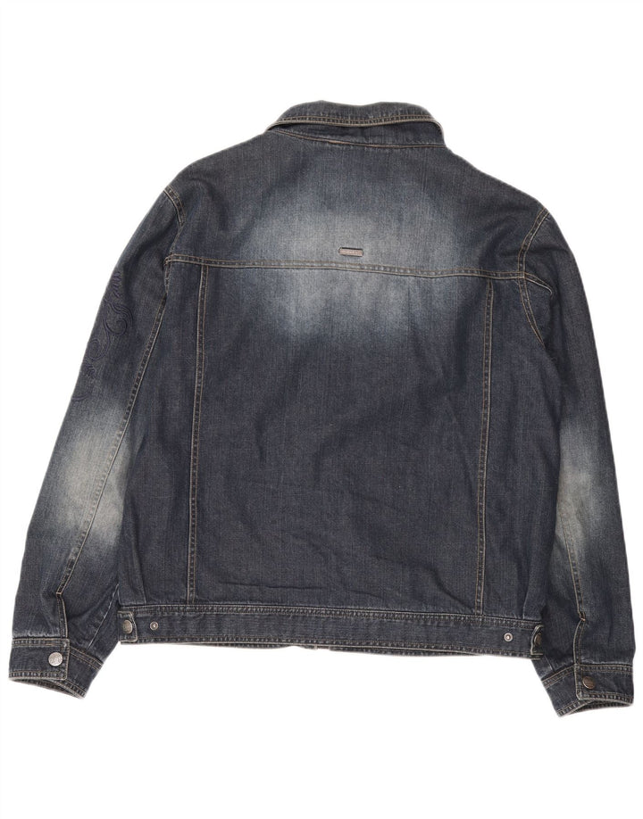 Iguana Veste en Jean Homme UK 42 XL Bleu Marine Coton