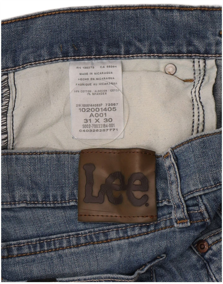 Lee Jean Slim Homme W31 L30 Bleu Coton