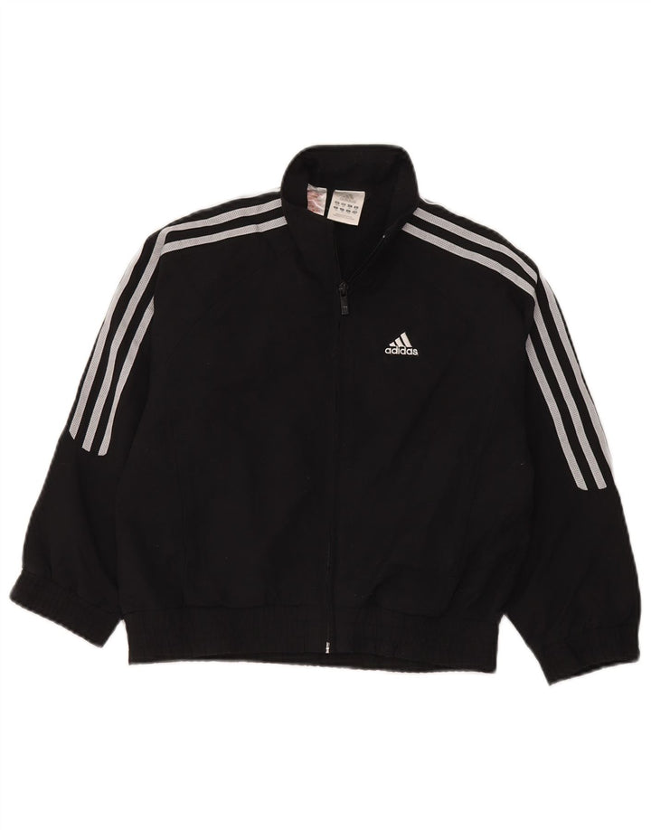 Veste de survêtement Adidas Garçon 8-9 ans Noir Polyester