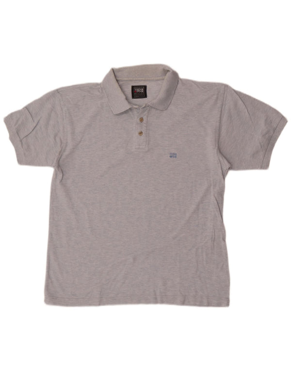 Think Pink Polo Homme Bleu Moyen Coton