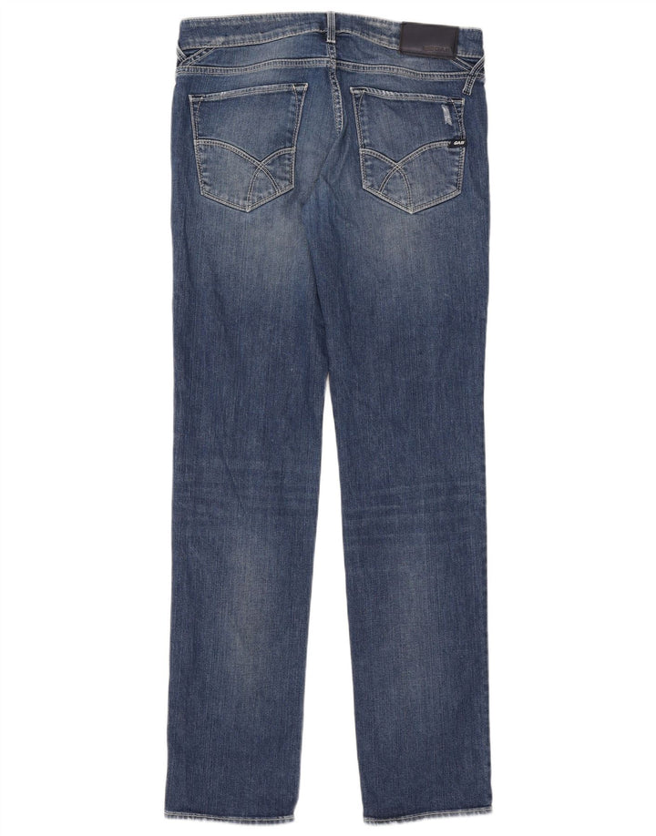 Gas Jean Slim Homme W32 L34 Bleu Coton