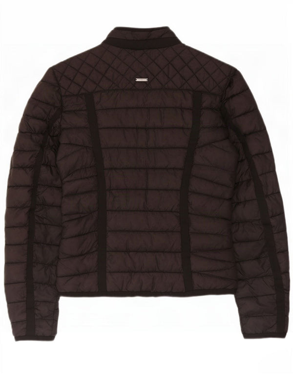 Guess Veste matelassée pour femme UK 4 XS Noir Polyester