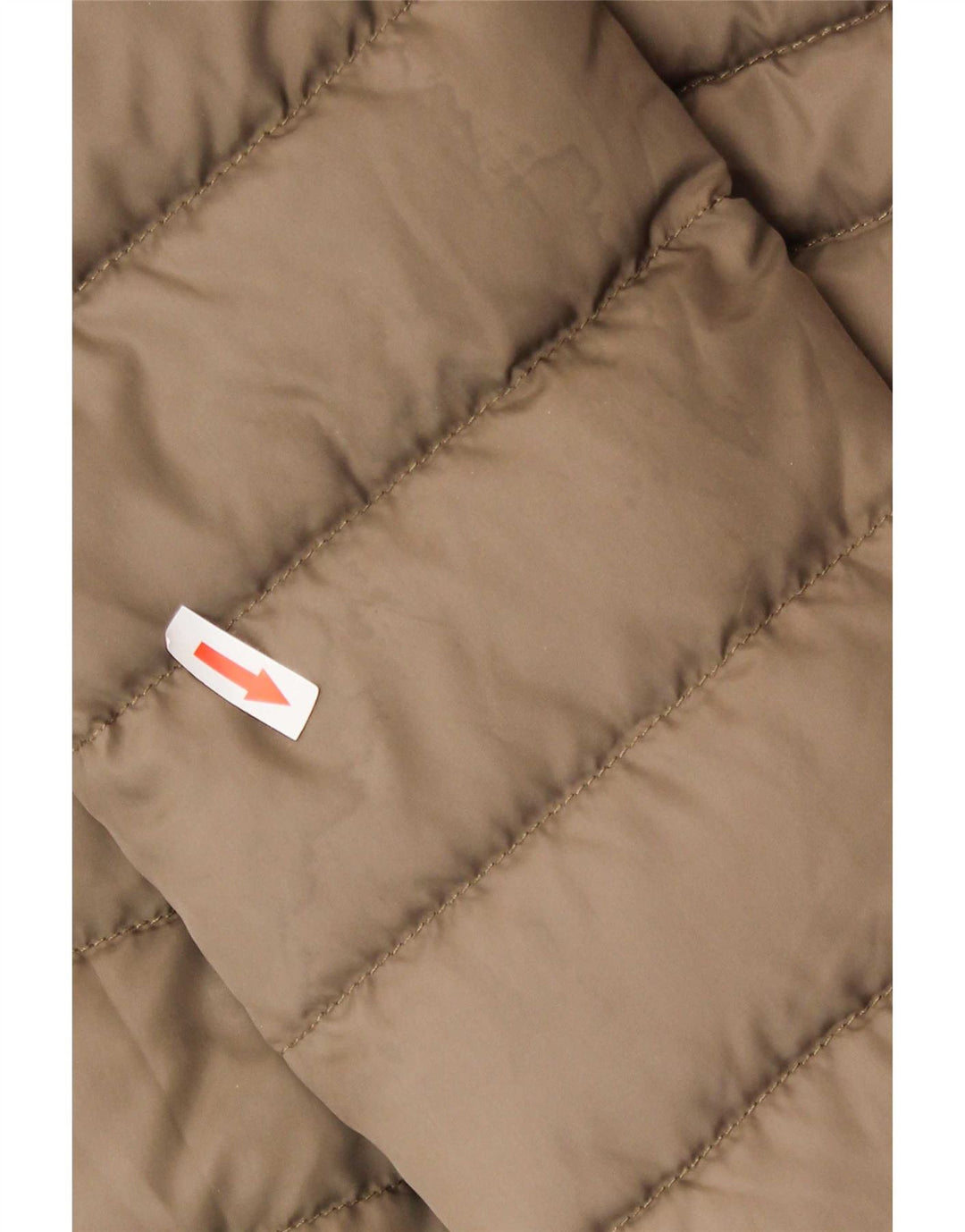 Tommy Hilfiger Manteau rembourré à capuche pour femme UK 14 Polyester beige moyen