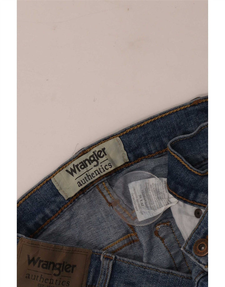 Wrangler Jean droit homme W36 L32 bleu coton
