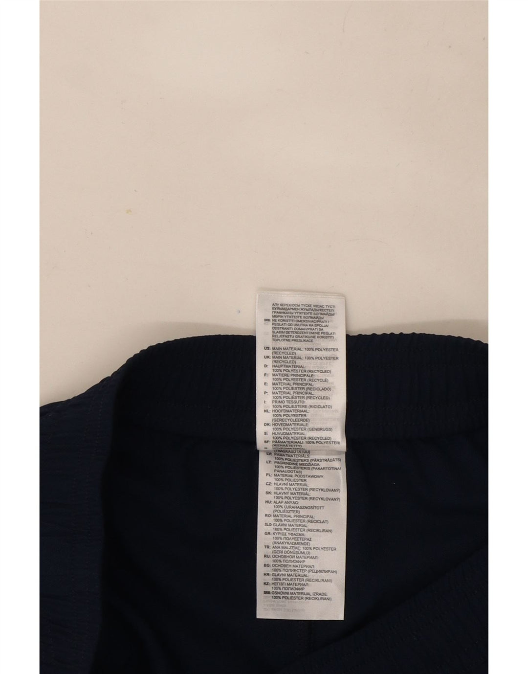 Adidas Short de sport graphique pour homme Petit bleu marine Polyester
