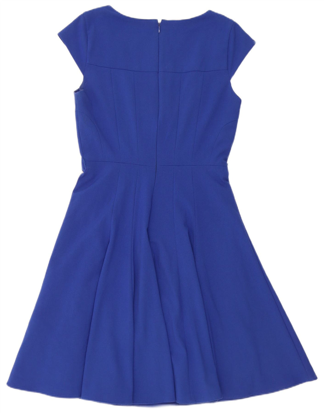 Calvin Klein Robe trapèze pour femme US 6 Bleu moyen