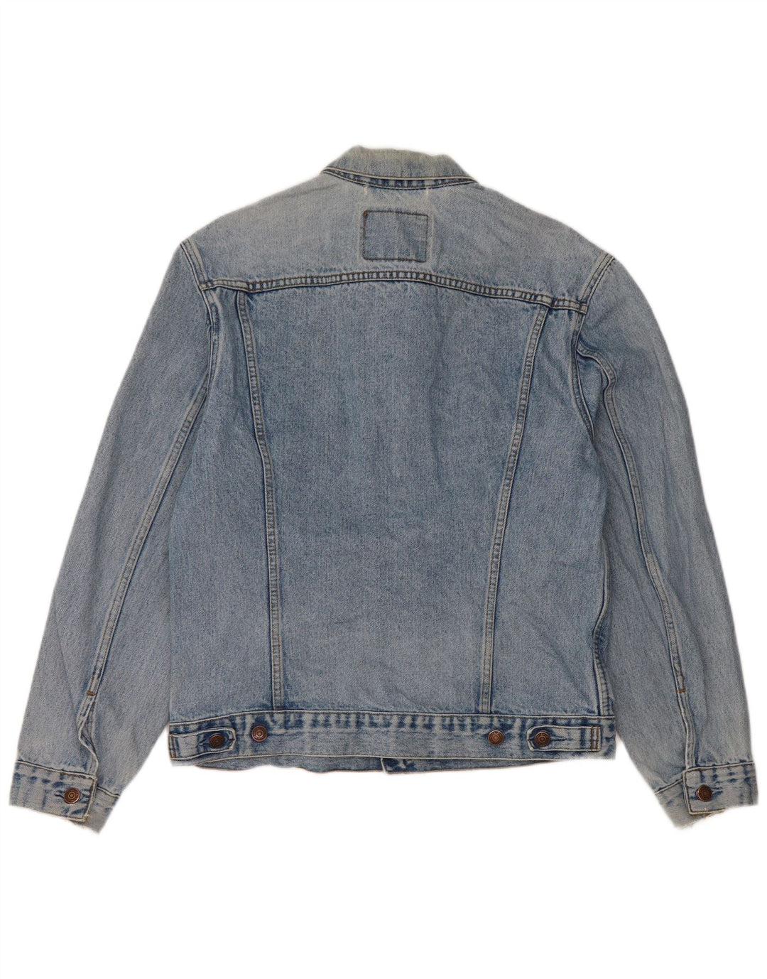 Levi's Veste en Jean Homme UK 38 Bleu Moyen Coton