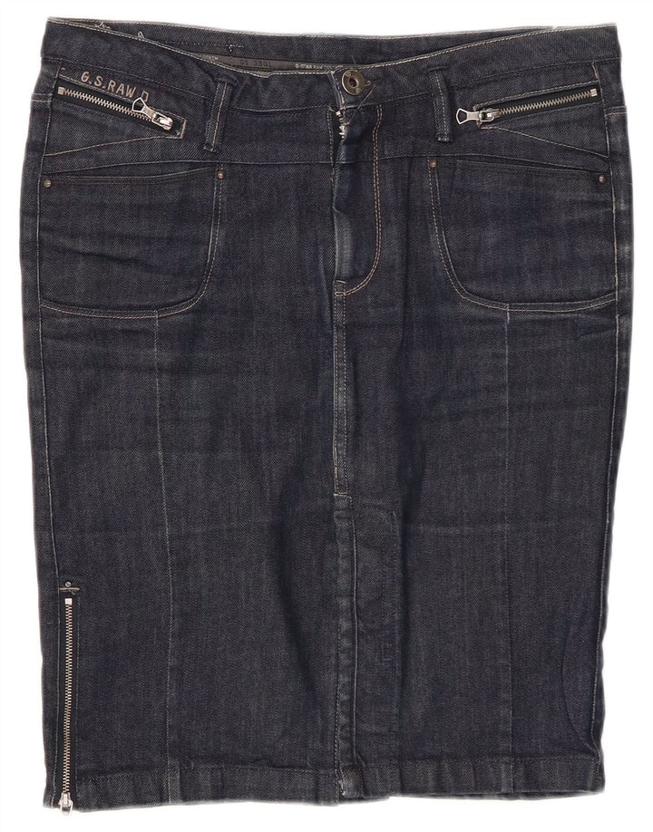 G-STAR Femme Jupe En Jean W30 Bleu Marine Moyen