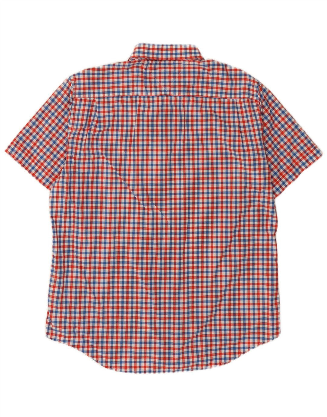 Tommy Hilfiger Chemise à manches courtes XL en coton à carreaux multicolores pour homme