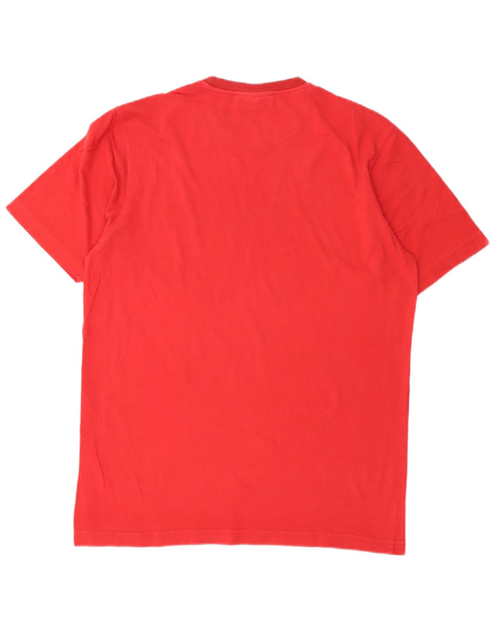 FILA T-Shirt Graphique Homme Top IT 52 Grand Rouge Coton