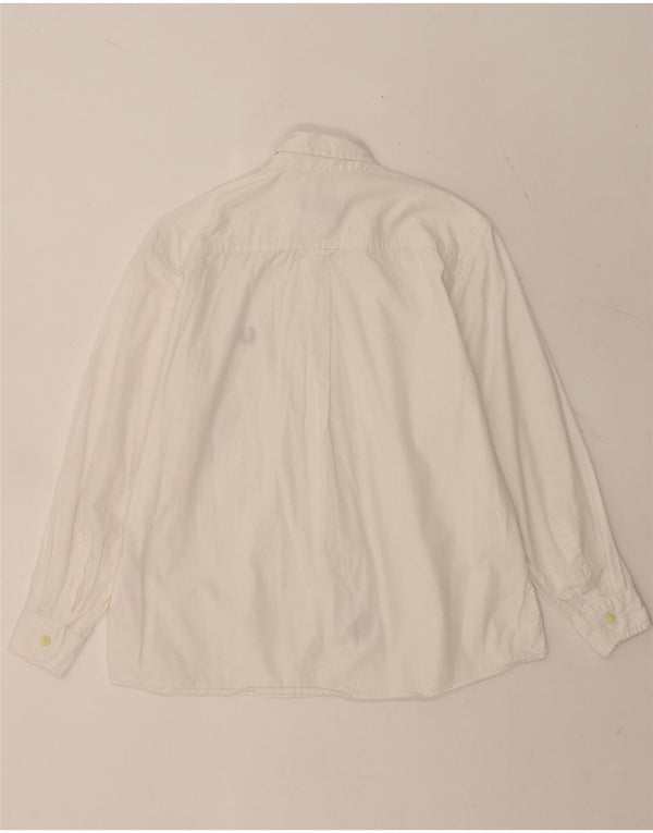 Fred Perry Chemise Garçon 11-12 ans Blanc Coton