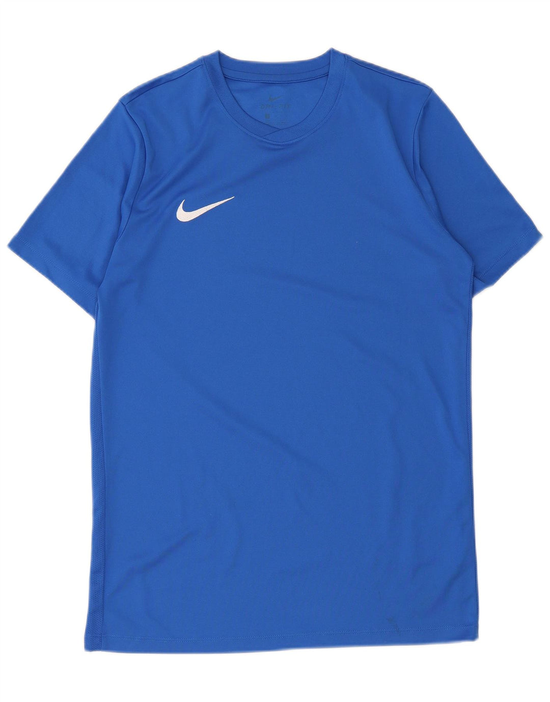 Nike Homme Dri Fit T-Shirt Haut Bleu Moyen Polyester