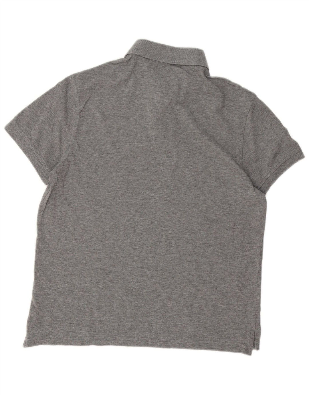 Tommy Hilfiger Polo Homme Gris Moyen Coton