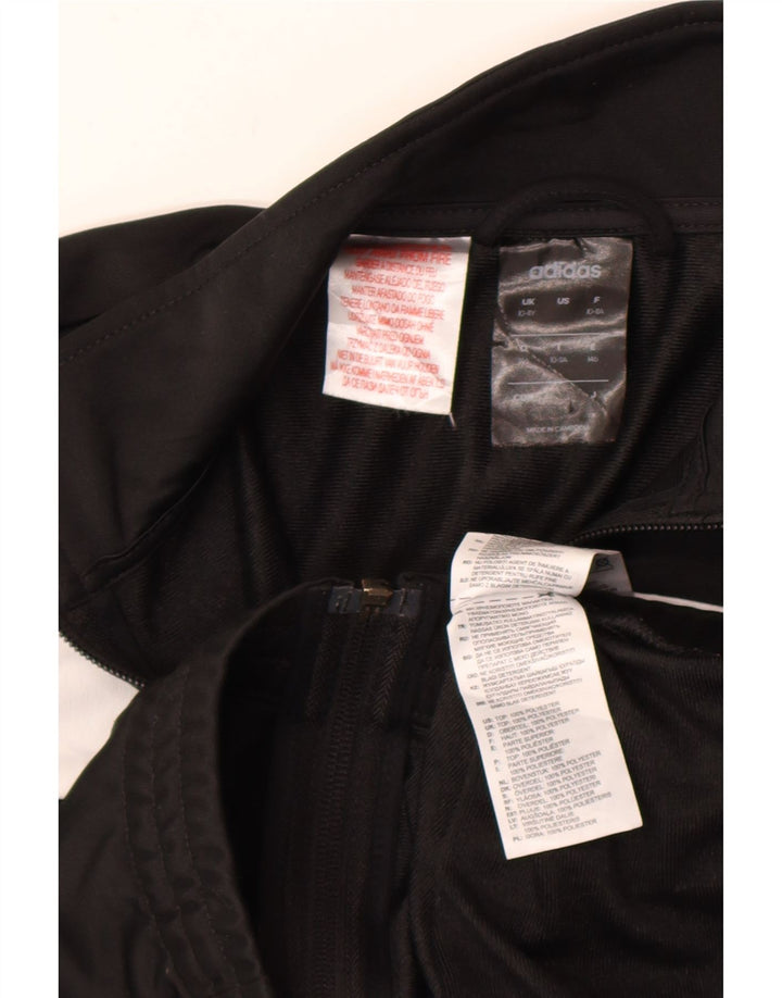 ADIDAS Veste de survêtement pour garçon 10-11 ans Noir Colourblock Polyester