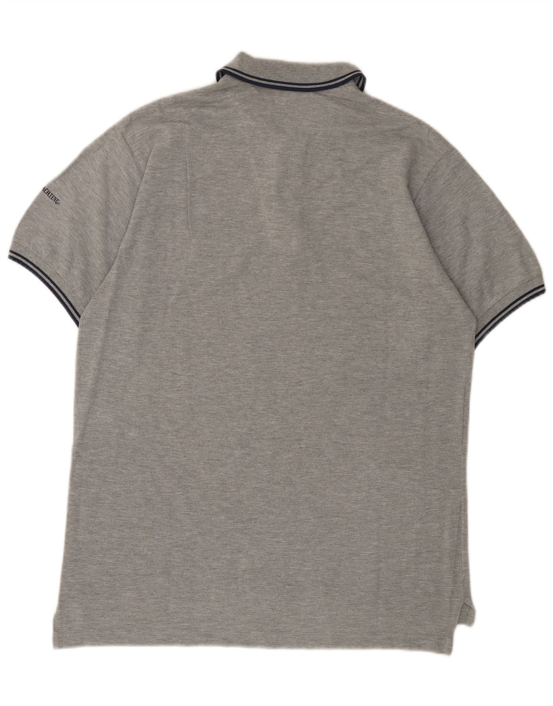 Marina Yachting Polo Graphique Homme Gris Moyen Coton