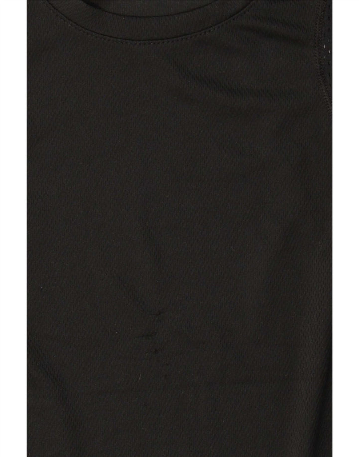 Nike Hommes Dri Fit T-Shirt Haut XS Noir Polyester