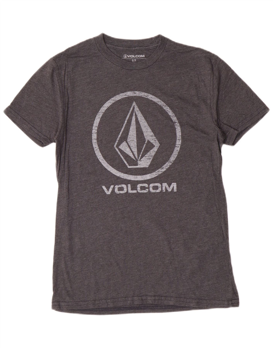 Volcom T-Shirt Graphique Homme Petit Gris Coton