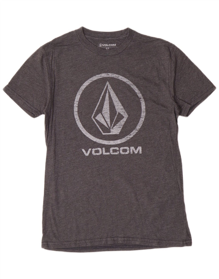 Volcom T-Shirt Graphique Homme Petit Gris Coton