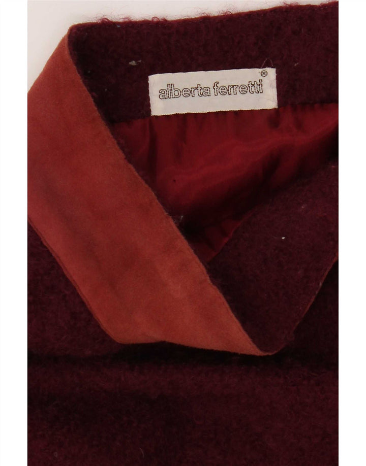 Alberta Ferretti Jupe droite W30 pour femme Bordeaux moyen