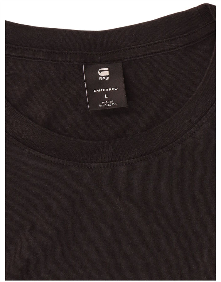 G-Star T-Shirt Homme Haut Large Noir