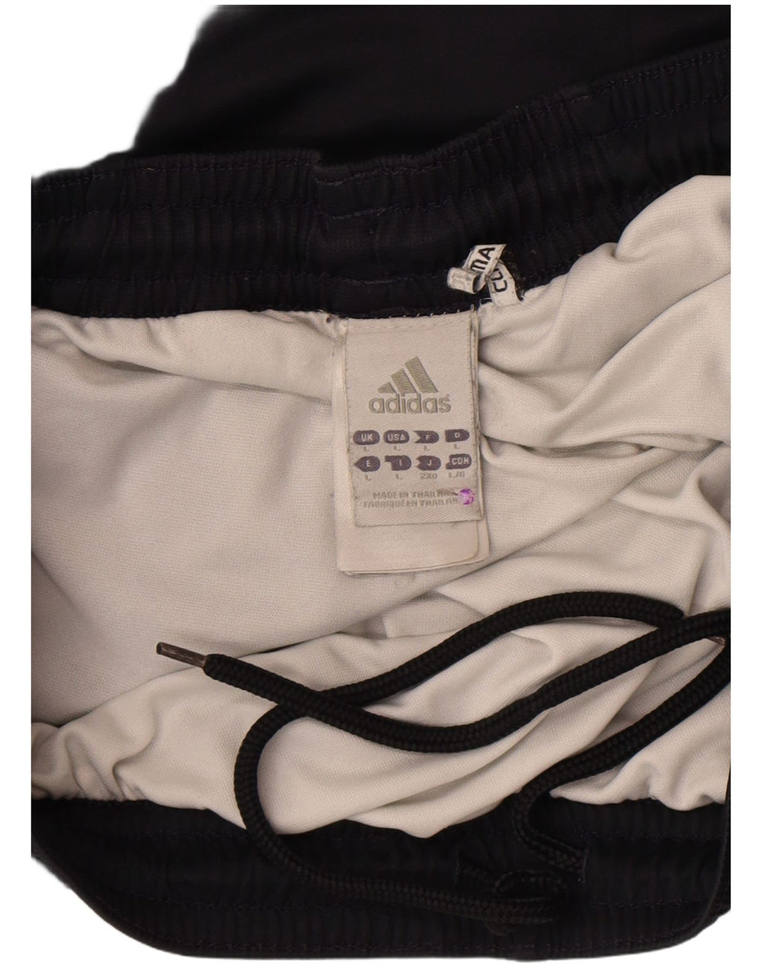 Adidas Short de sport Climacool pour homme - Large - Noir - Polyester color block