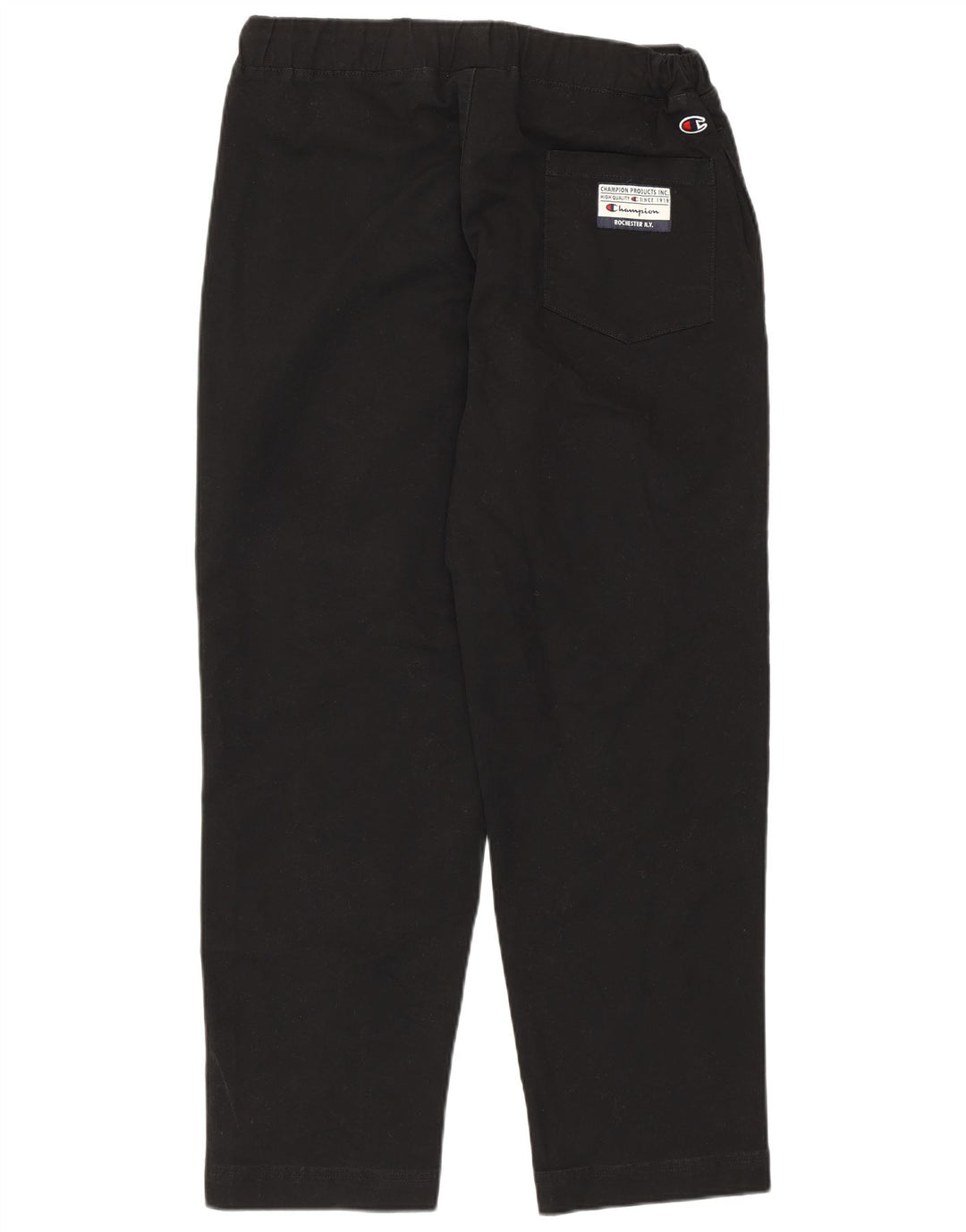 Champion Pantalon de Survêtement Graphique Homme Large Noir Coton