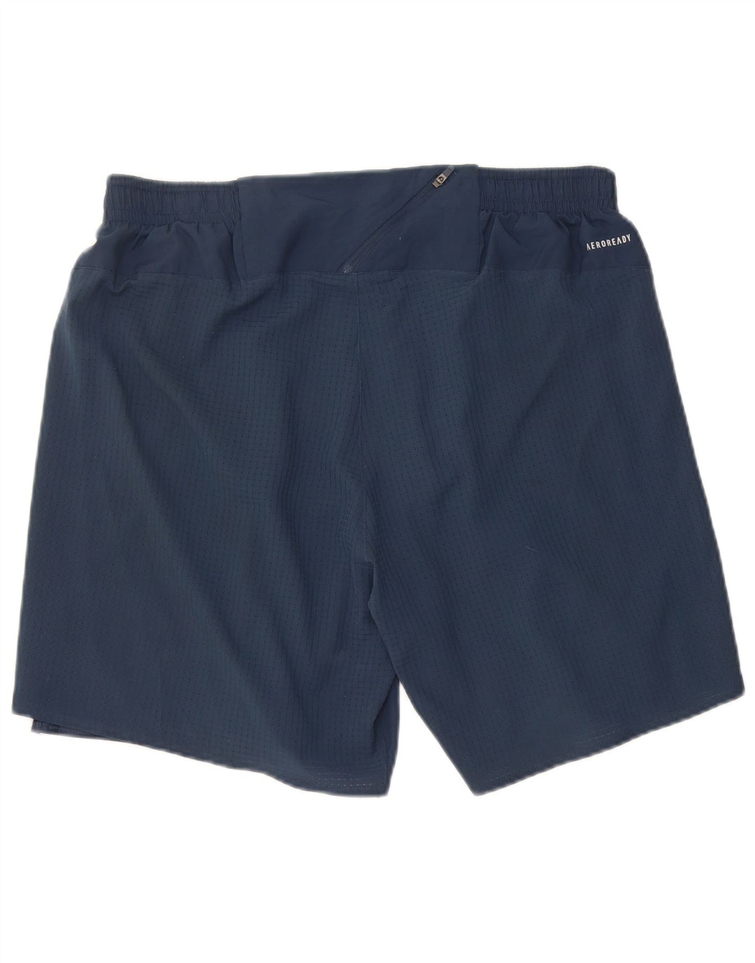 Adidas Short de sport Aeroready pour hommes, grand, bleu marine, polyester