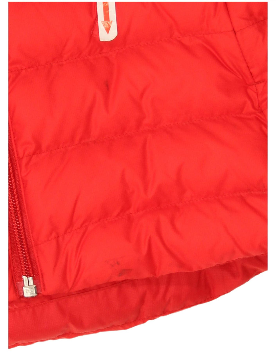 Adidas Veste rembourrée à capuche pour femme UK 8 Small Rouge Polyamide