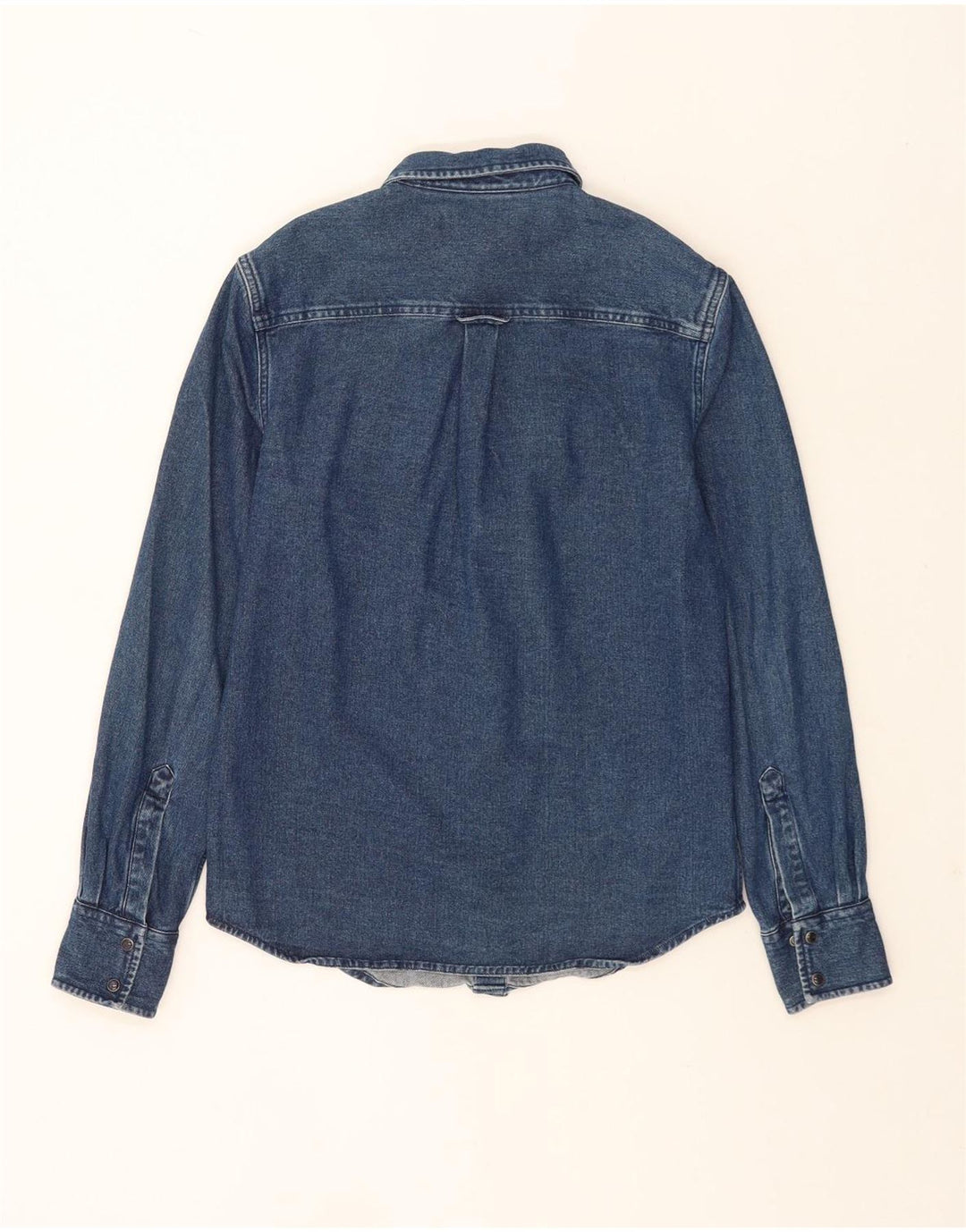 Superdry Chemise En Jean Petit Bleu Coton Homme