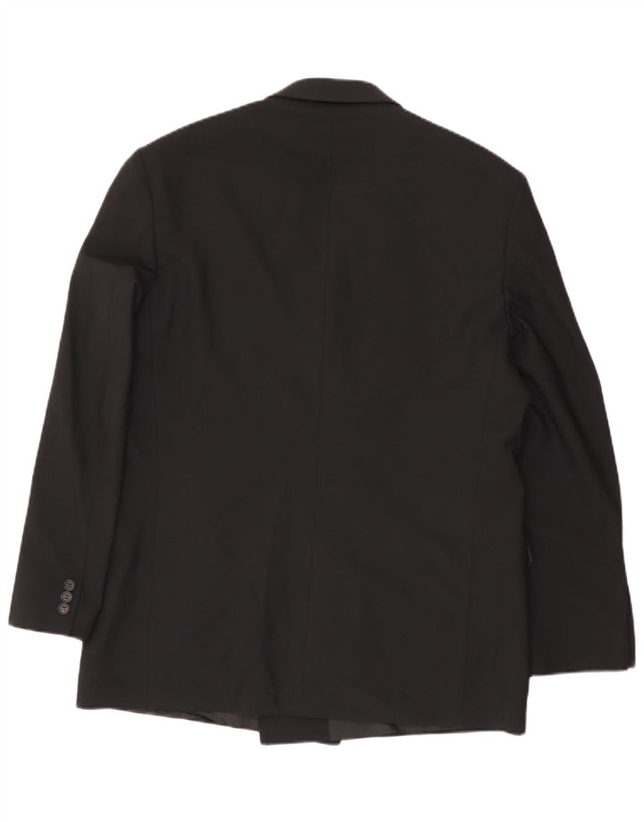 Marks & Spencer Veste blazer double boutonnage pour homme UK 42 Large Noir