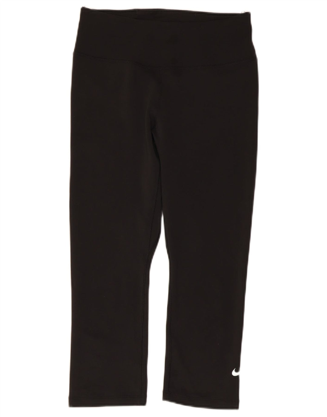 Nike Legging Capri Dri Fit pour femme UK 10 Petit Noir Polyester