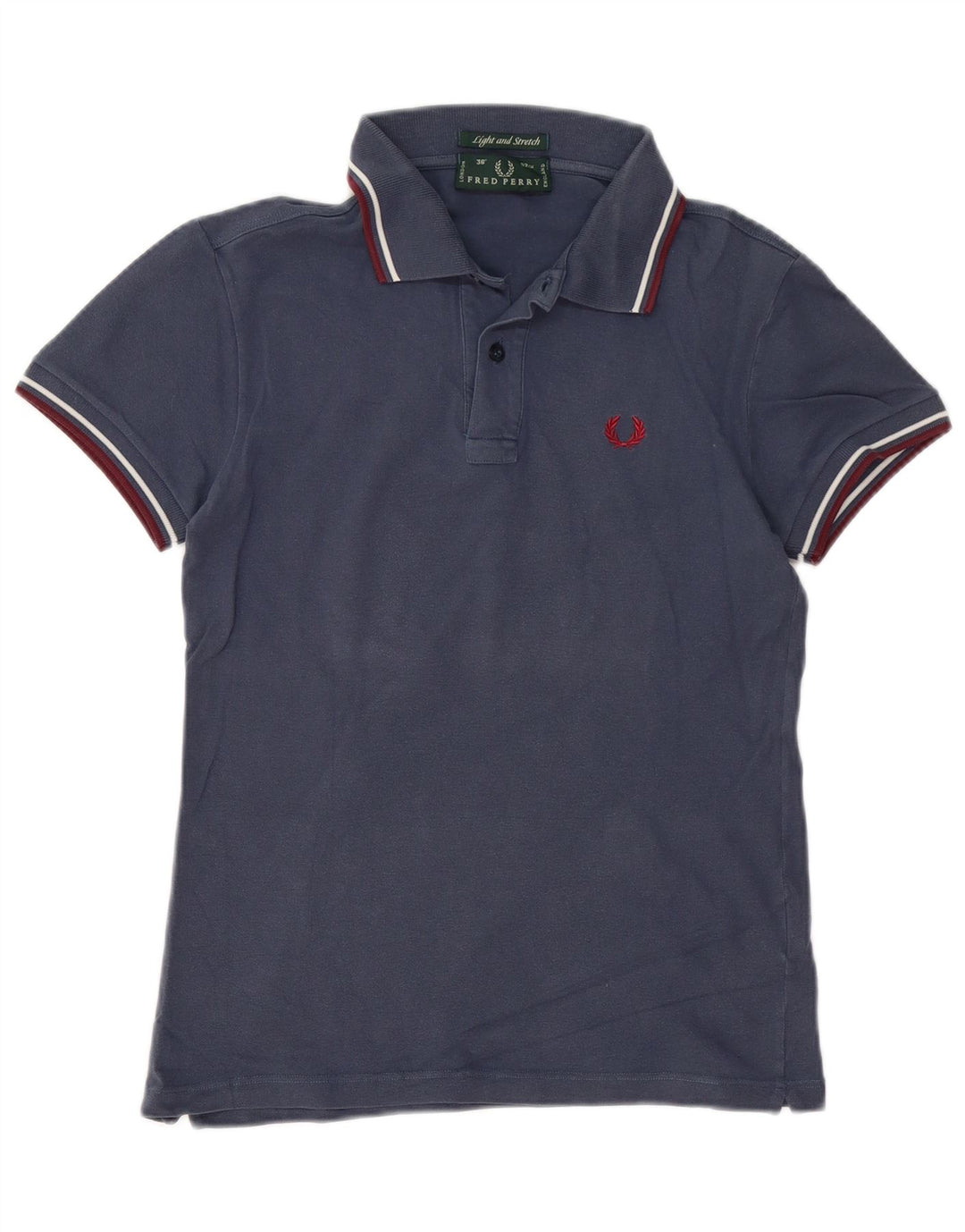 FRED PERRY Polo Homme Petit Bleu Marine Coton