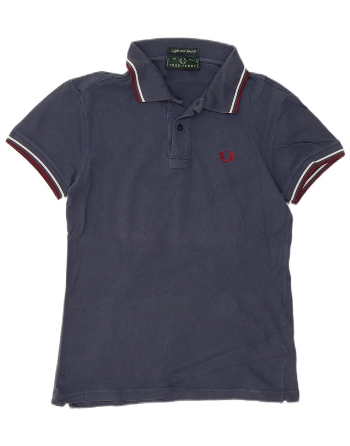 FRED PERRY Polo Homme Petit Bleu Marine Coton