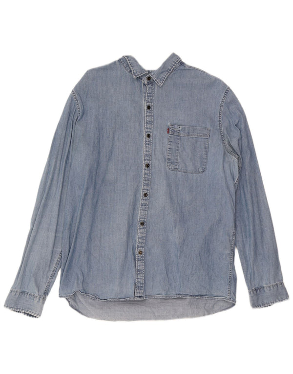 Levi's Chemise en Jean Large Homme Bleu Coton