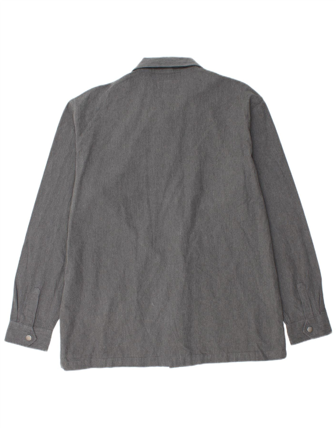 Jack Wills Chemise surchemise pour homme Large en coton gris