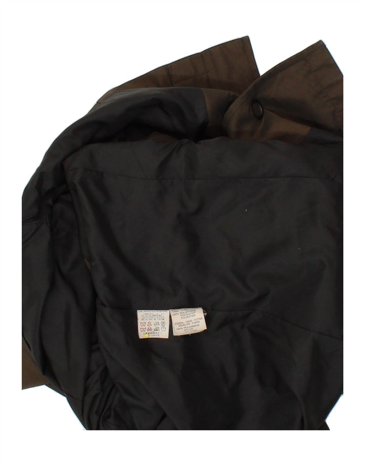 MARELLA Womens Utility Jacket UK 14 Large Brown Polyester Vintage Marella and Second-Hand Marella from Messina Hembry 