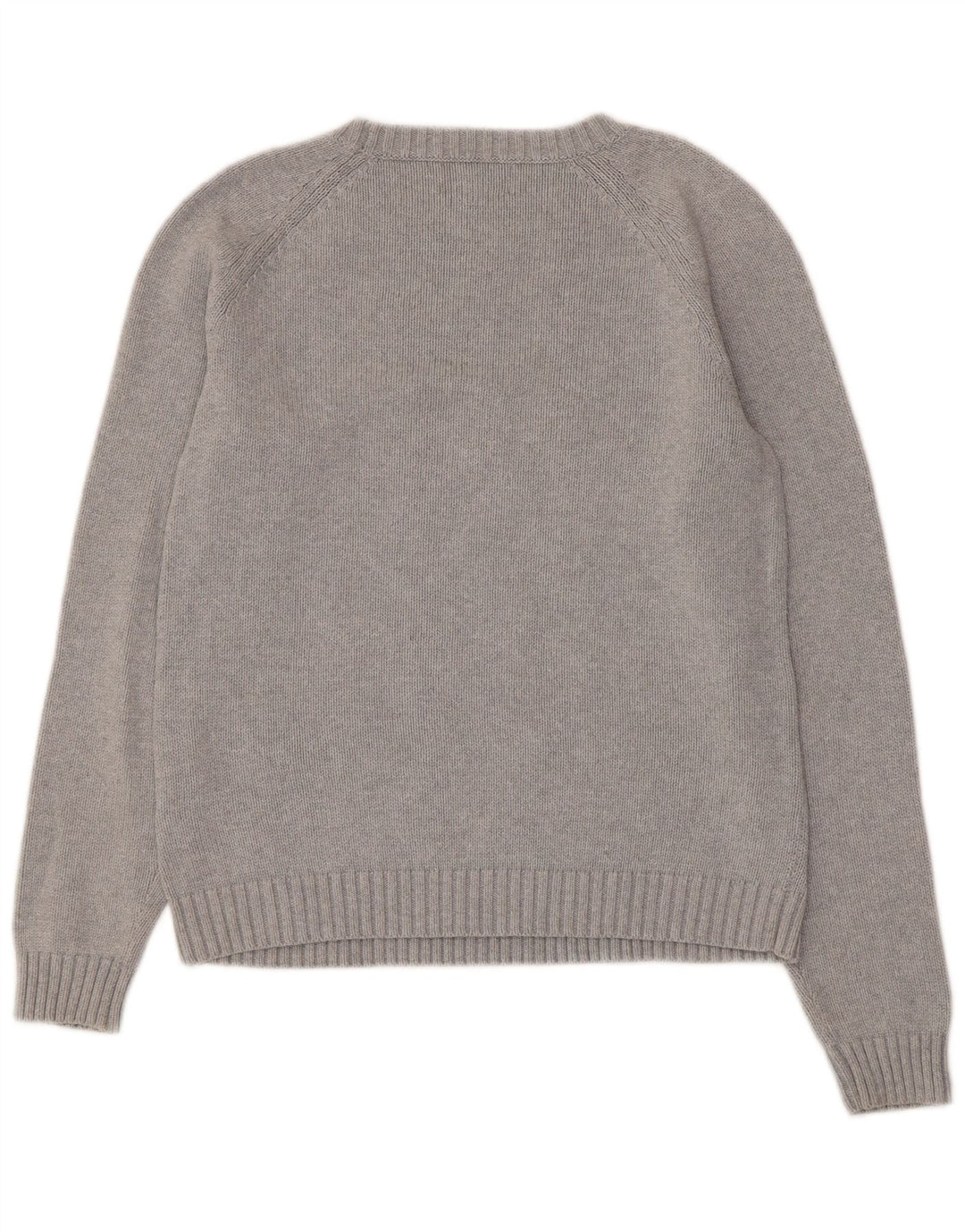 Lands End Pull Drifter à col bateau pour femme Gris moyen UK 10/12
