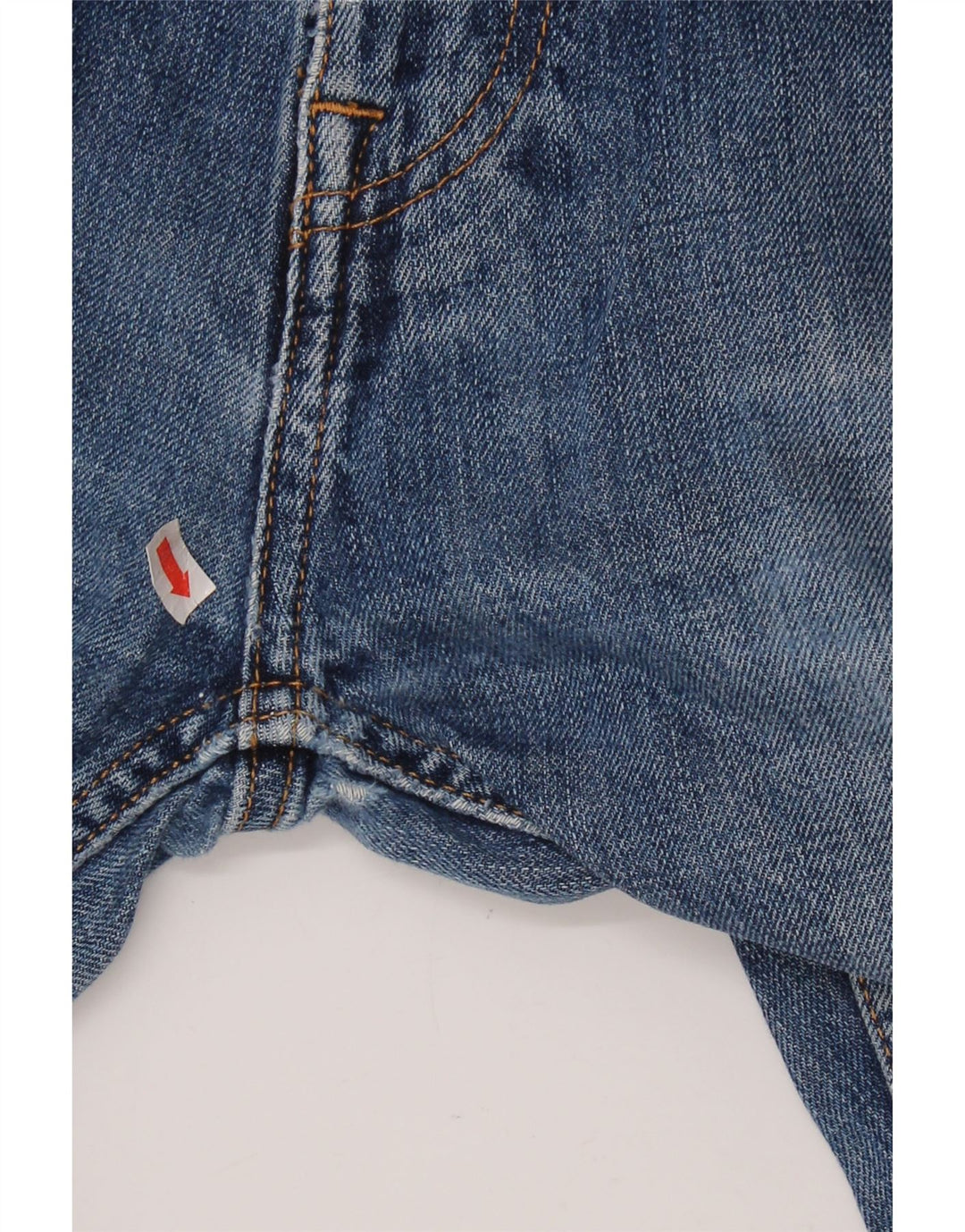 TOMMY HILFIGER Jean Droit Homme W31 L32 Bleu Coton