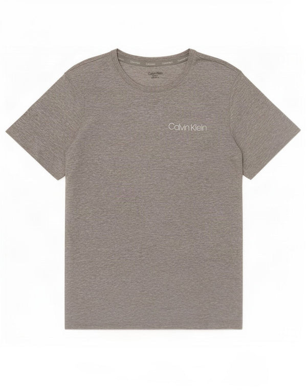 Calvin Klein T-Shirt Garçon 12-13 ans Gris Moucheté Coton