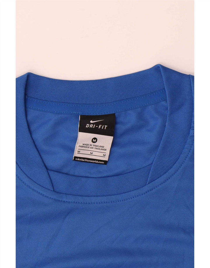 Nike Homme Marato Costa Daurada T-Shirt Graphique Haut Bleu Moyen Polyester
