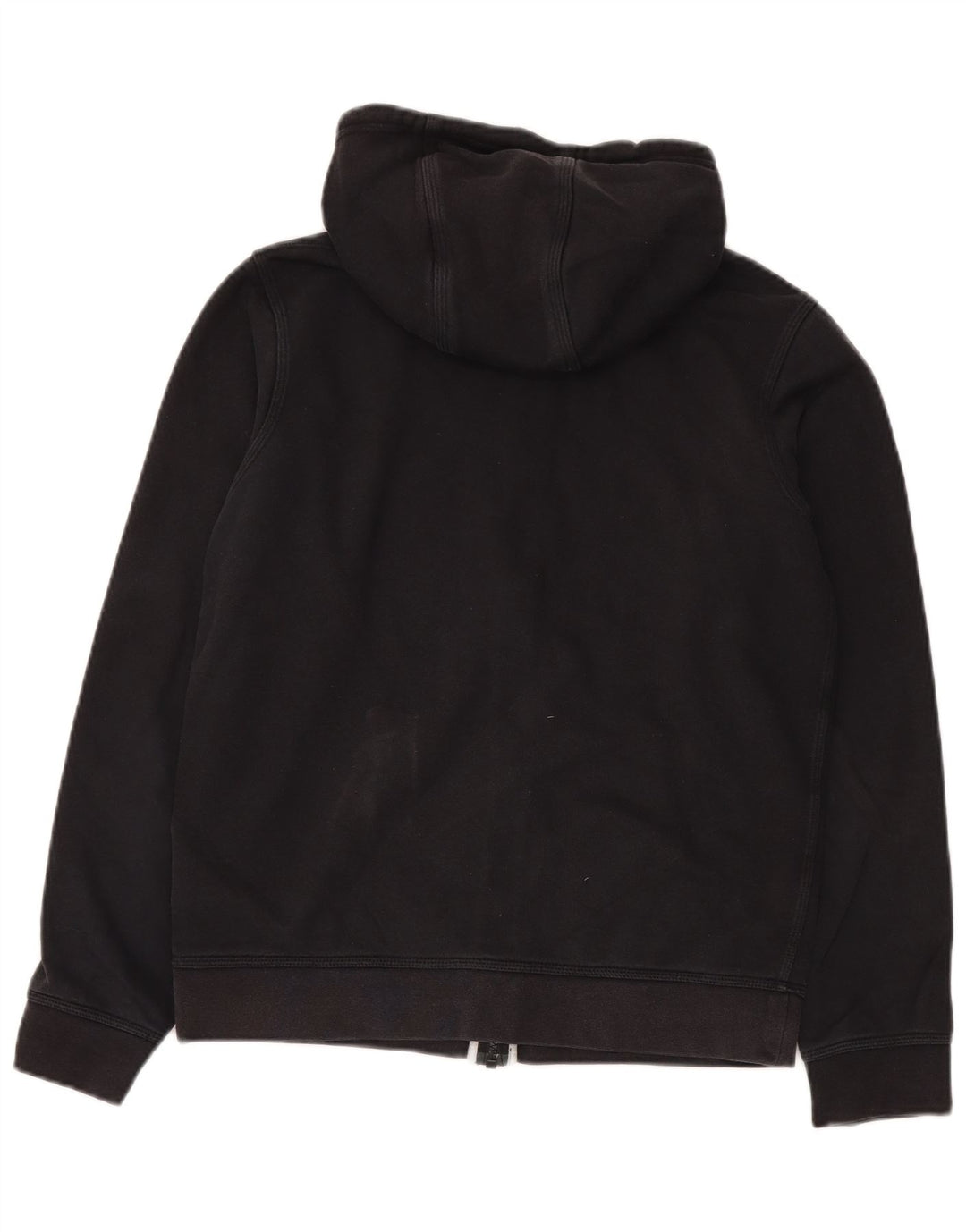 Nike Pull à capuche zippé pour homme Petit coton noir