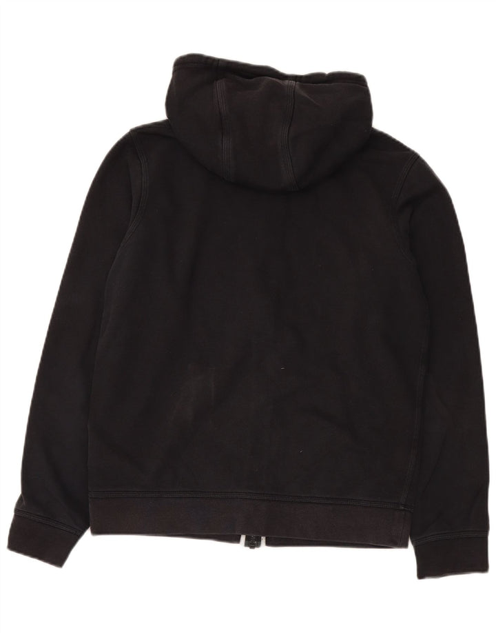 Nike Pull à capuche zippé pour homme Petit coton noir