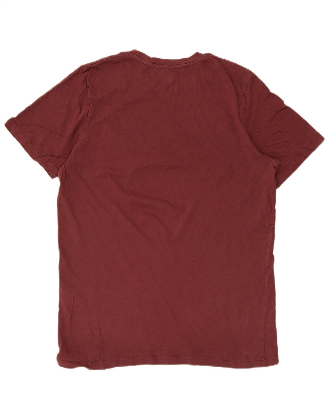 JACK & JONES T-Shirt Graphique Homme Bordeaux Moyen Coton
