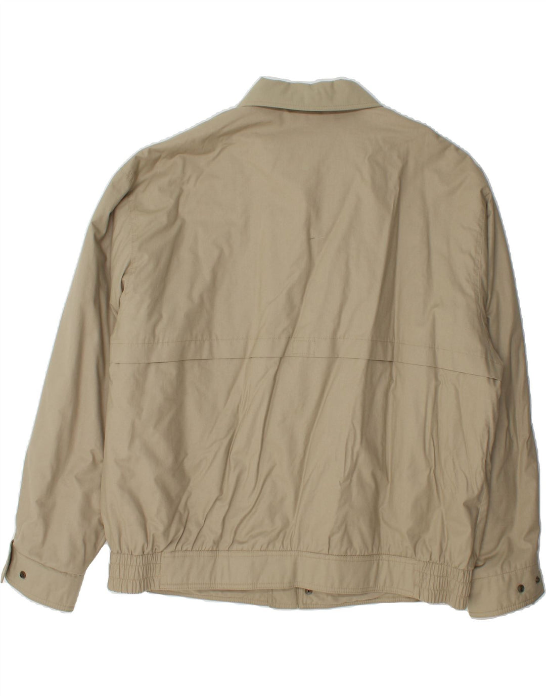 VALMELINE Mens Windbreaker Jacket IT 56 3XL Beige Cotton Vintage Valmeline and Second-Hand Valmeline from Messina Hembry 