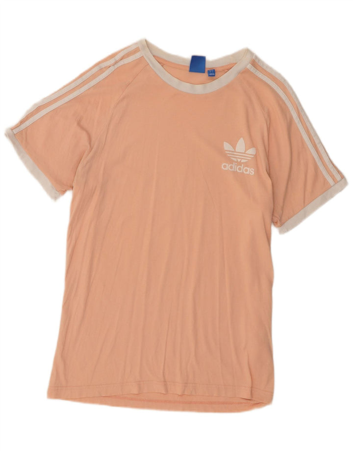 Adidas T-Shirt Homme Haut Grand Coton Rose