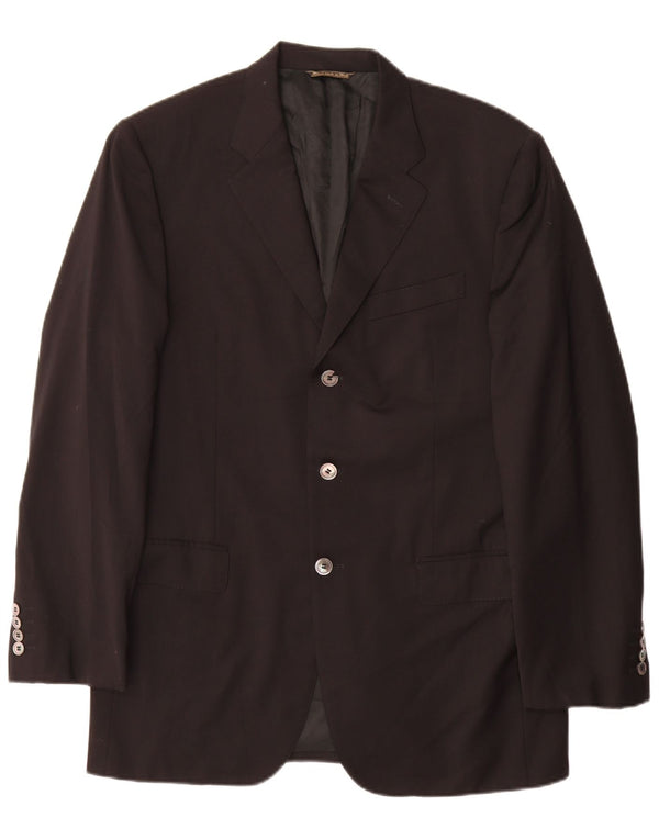 Cerruti 1881 Veste blazer 3 boutons pour homme IT 50 Large Noir