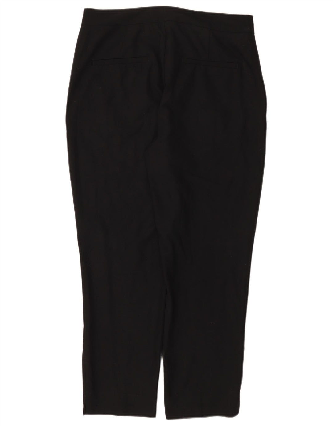 Zara Pantalon court slim pour femme US 8 Medium W30 L25 Polyester noir