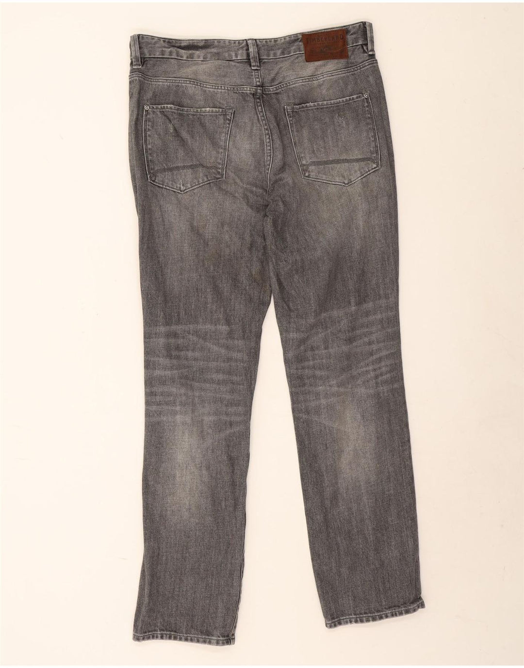 Timberland Jean Droit Thompson Homme W34 L30 Gris Coton