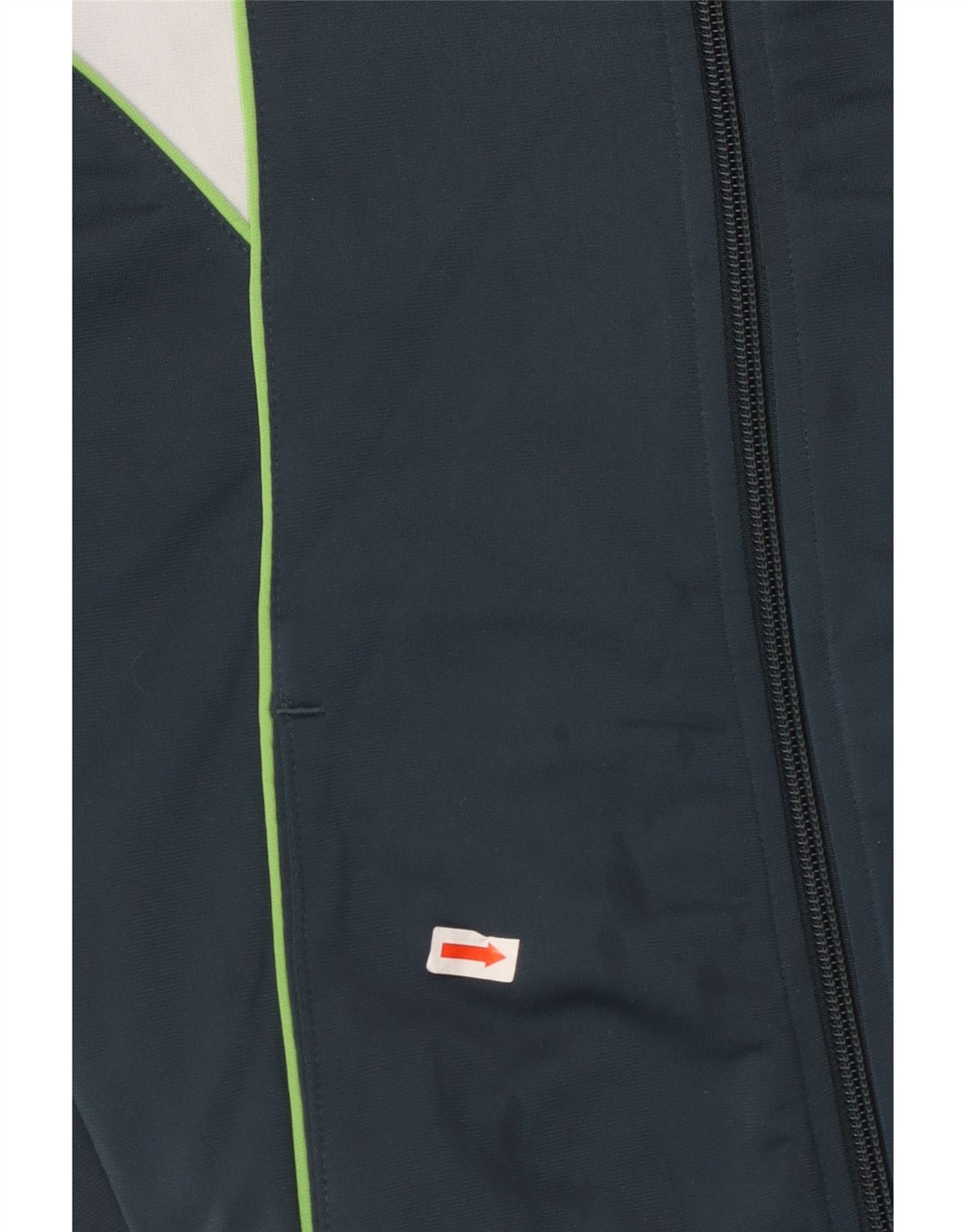 PUMA Veste de survêtement pour femme UK 12 Bleu marine moyen Colourblock