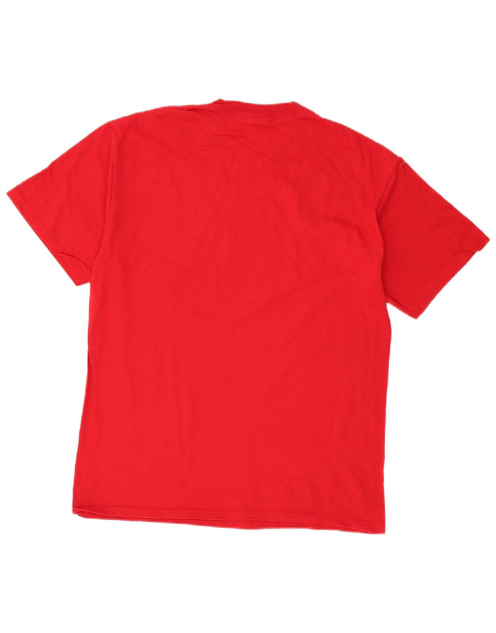 ADIDAS T-Shirt Homme Rouge Moyen Coton